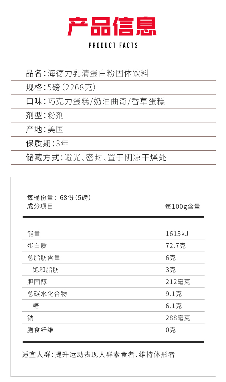 PS 海德力 純享乳清蛋白粉(圖1)